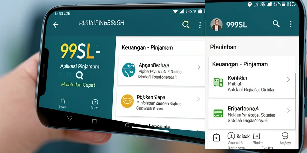 Antarmuka pengguna 99SL yang sederhana dan intuitif.