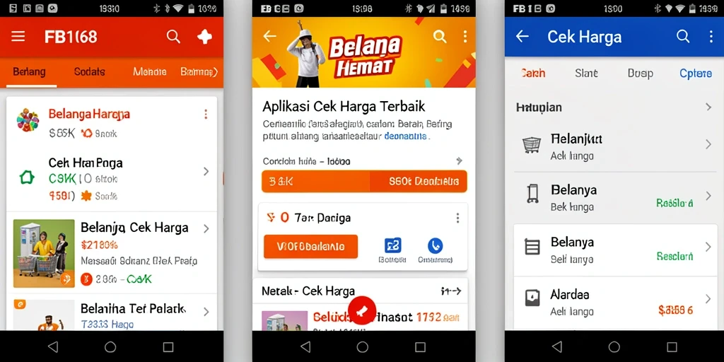 Tampilan antarmuka FB168 yang intuitif dan informatif.