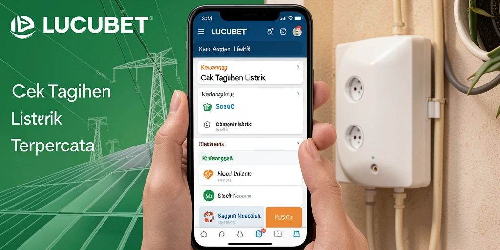 Tampilan antarmuka aplikasi LUCUBET yang user-friendly.