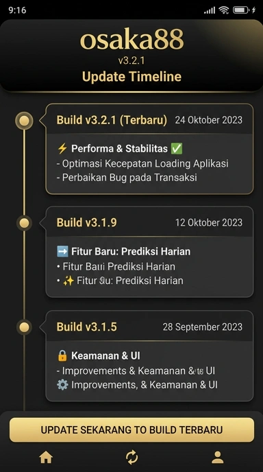 Riwayat Versi osaka88 untuk Pengguna Android Indonesia
